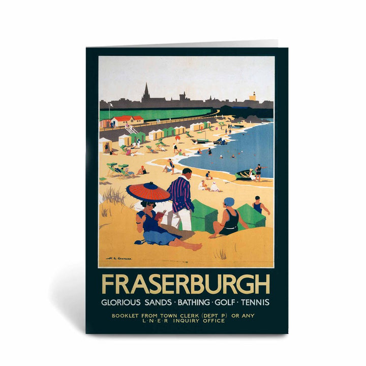 Fraserburgh Beach, Scotland Greeting Card