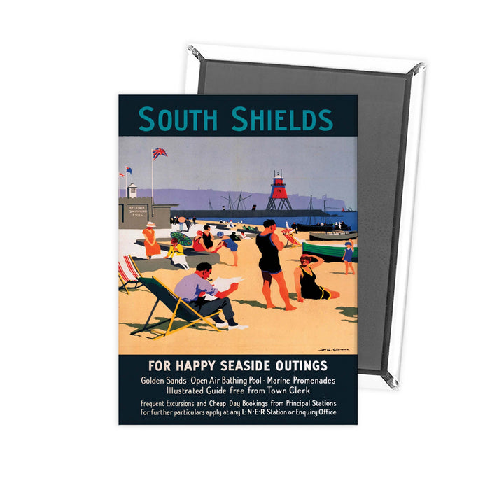 South shields Fridge Magnet