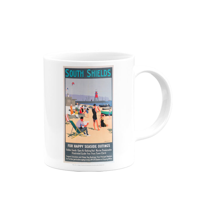 South Shields for Happy Seaside Outings Mug