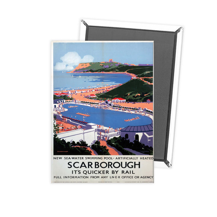 Scarborough information Fridge Magnet