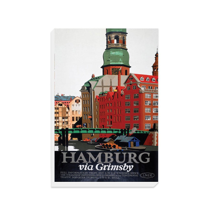 Hamburg via Grimsby - Canvas
