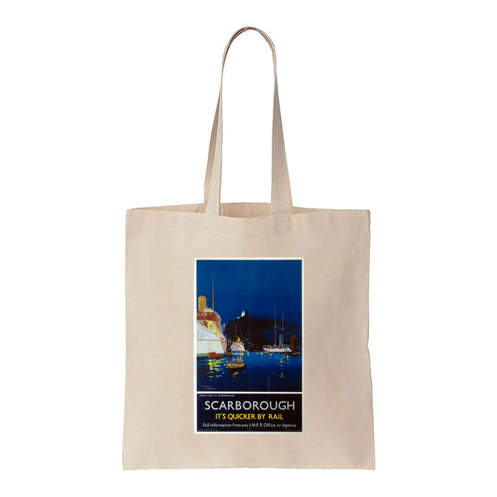 Tunny Fleet at Scarborough - Canvas Tote Bag