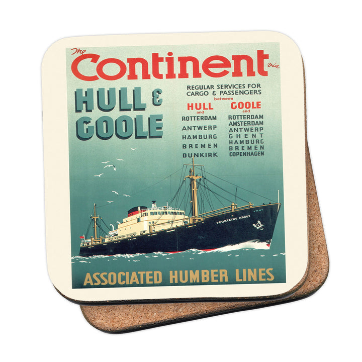 The Continent via Hull and Goole Coaster