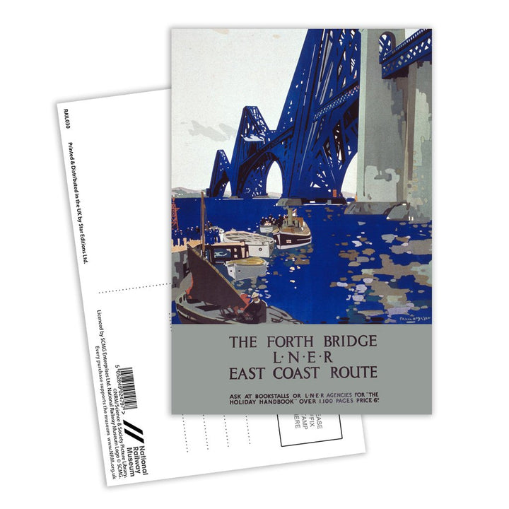 The forth bridge Postcard Pack of 8