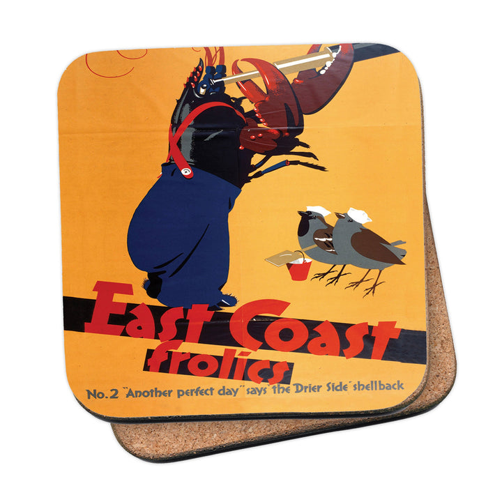East Coast Frolics No 2 Coaster