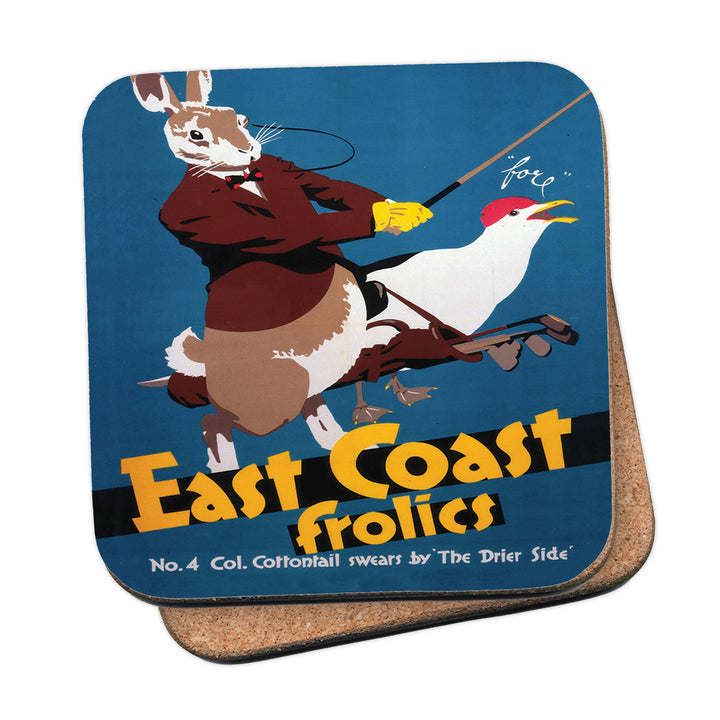 East Coast Frolics No 4 Coaster