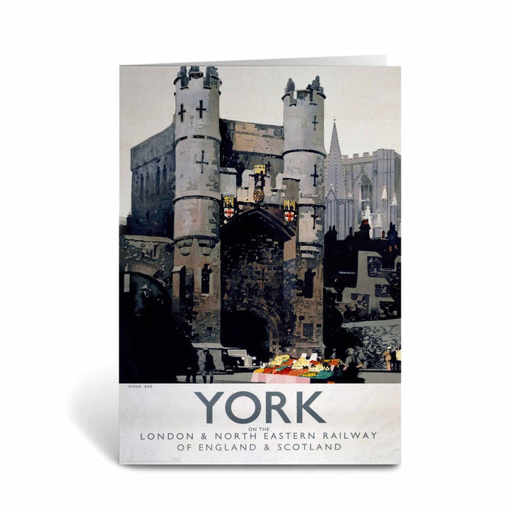 York, Monk Bar Greeting Card
