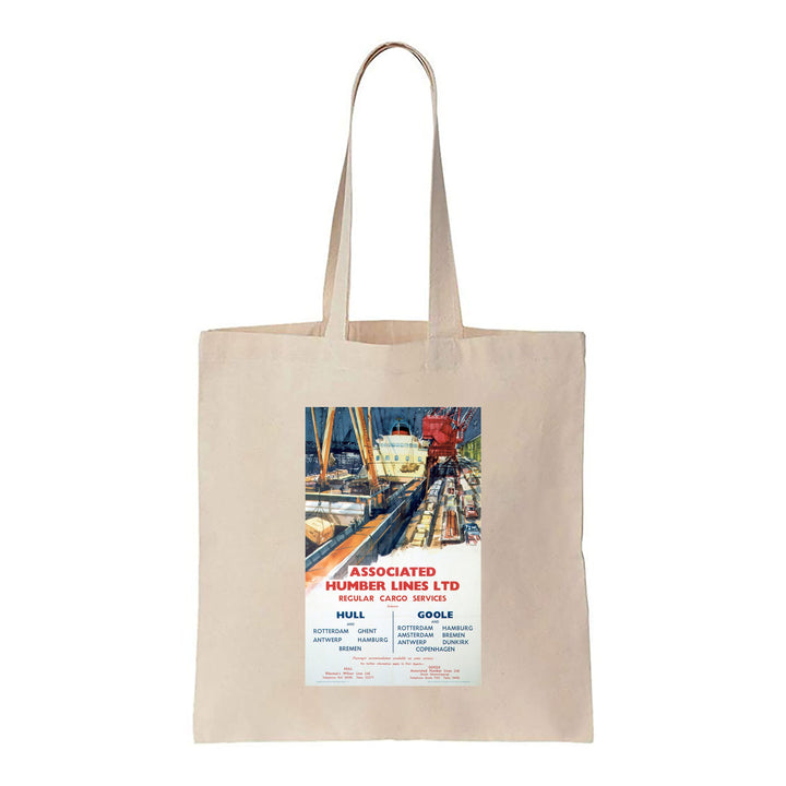 Associated Humber lines LTD Hull and Goole - Canvas Tote Bag