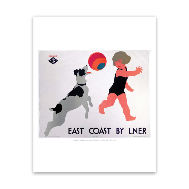 East Coast by LNER Art Print