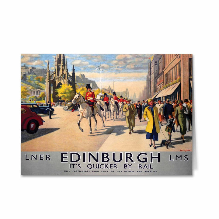 Liner Edinburgh Greeting Card