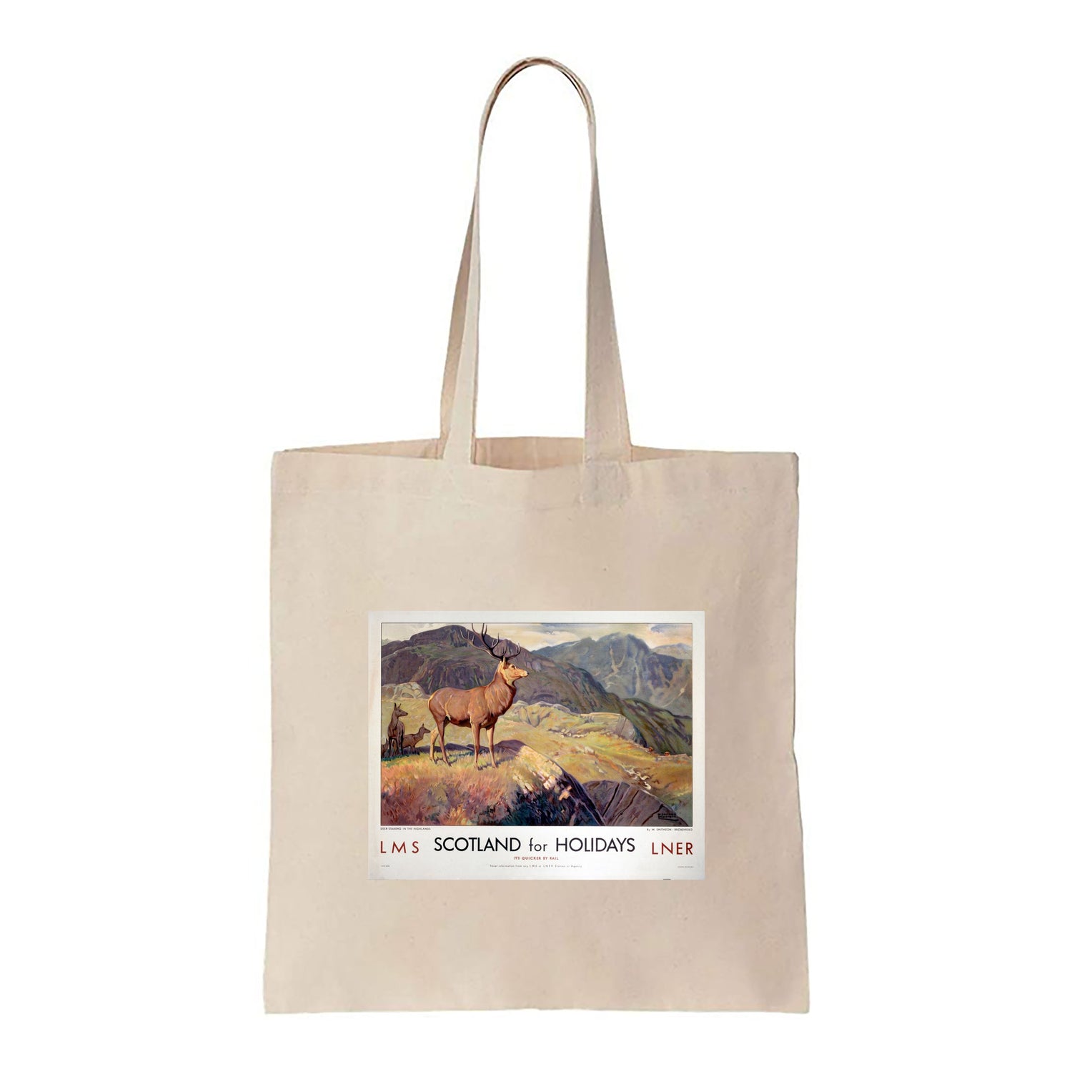 Scotland for Holidays - Canvas Tote Bag