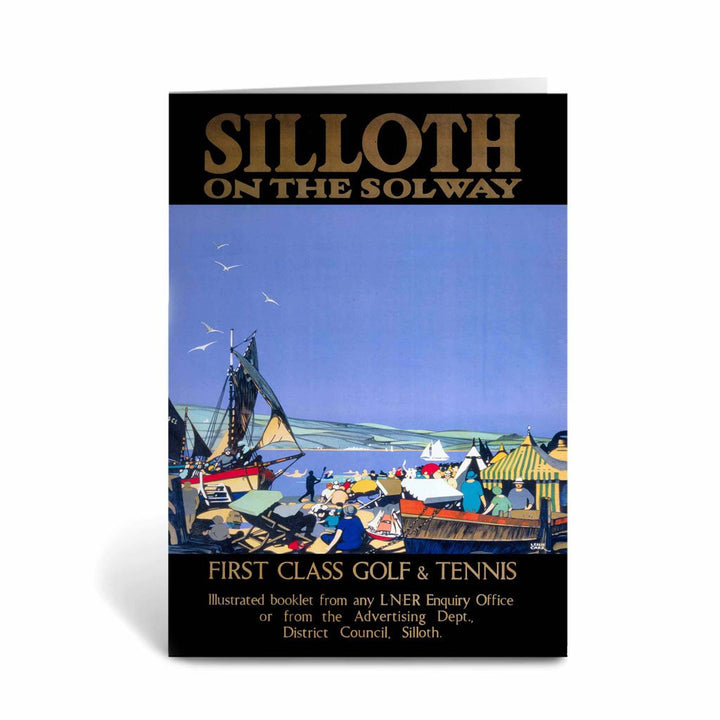 Silloth on the Solway Greeting Card