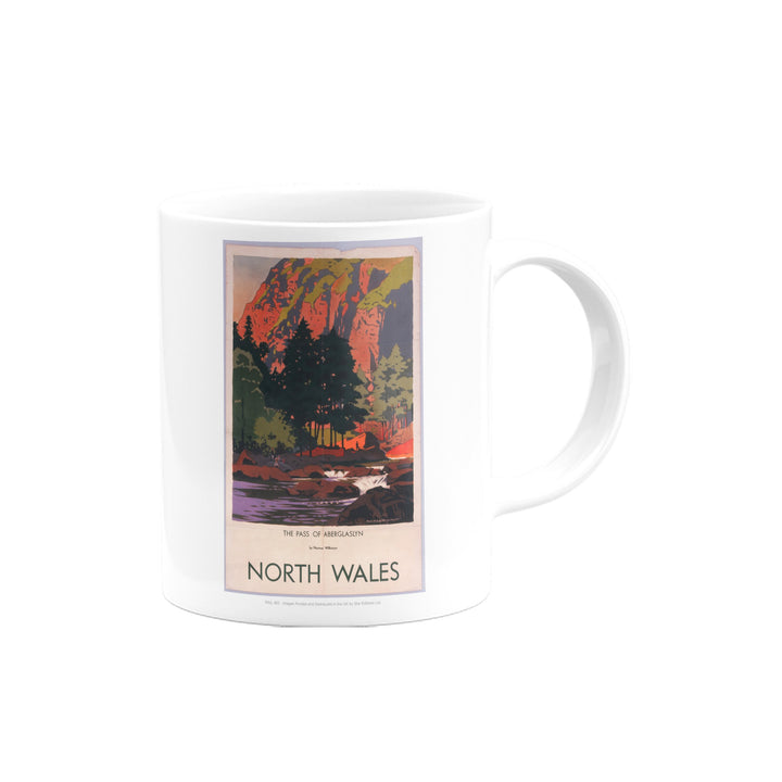 North Wales, the Pass of Aberglaslyn Mug