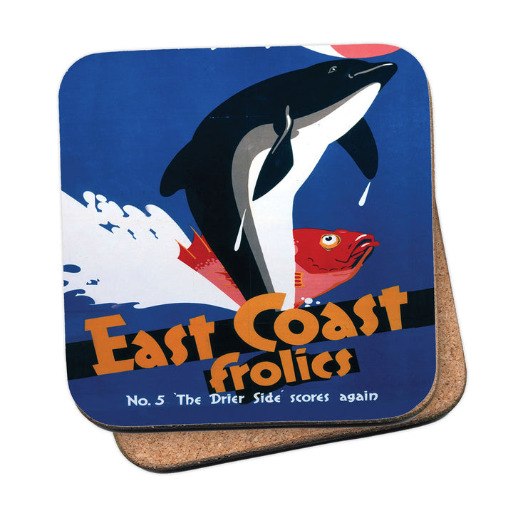 East Coast Frolics No 5 Coaster