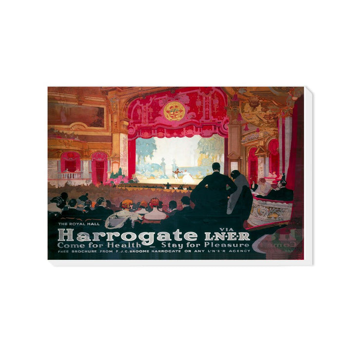 Harrogate - The Royal Hall - Canvas