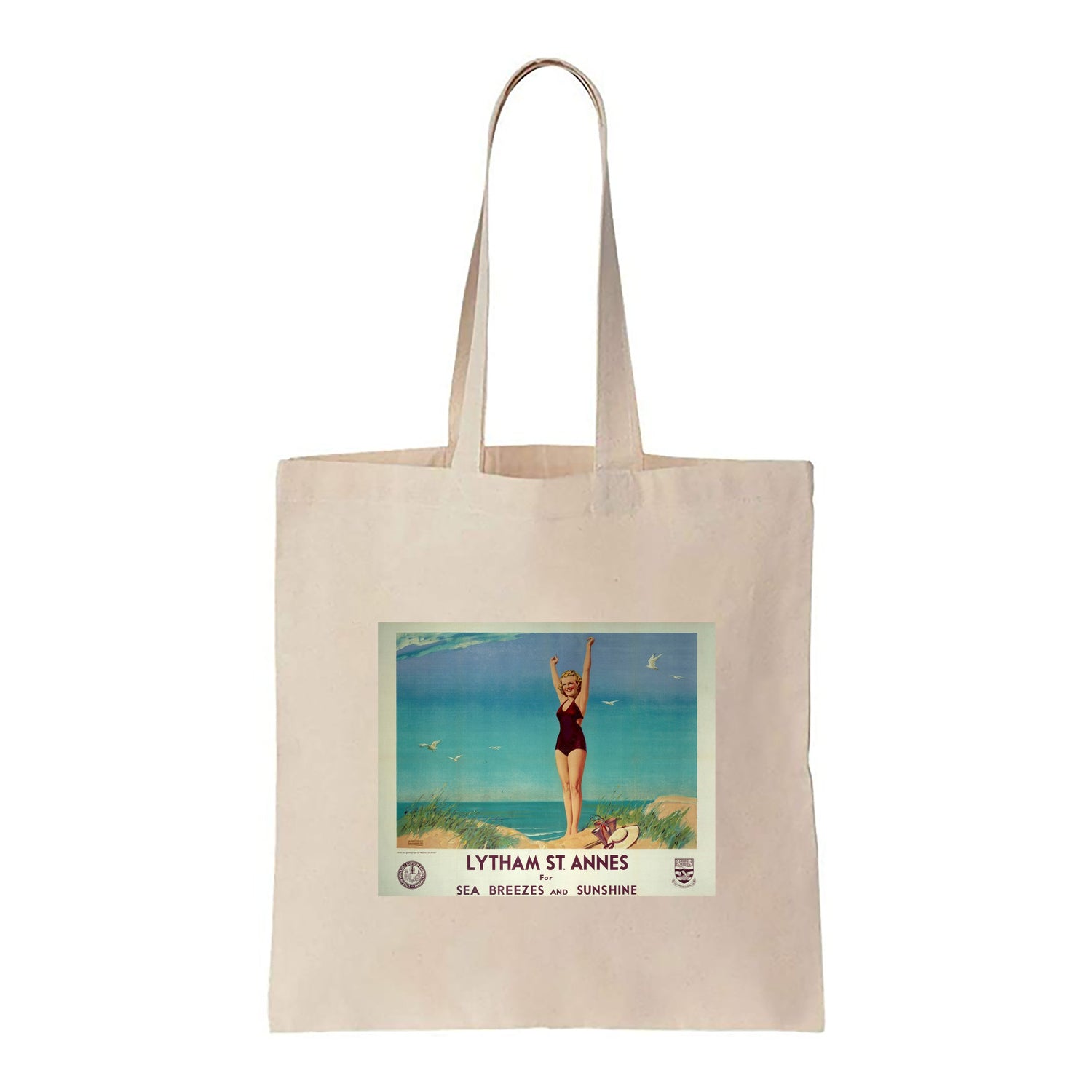 Lytham St Annes for Sunshine - Canvas Tote Bag