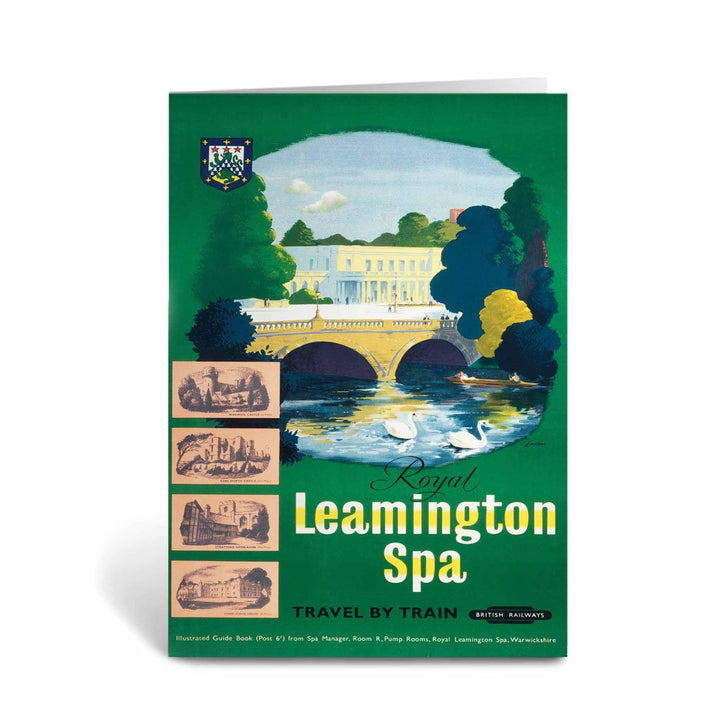 Royal Leamington Spa, Travel By Train Greeting Card