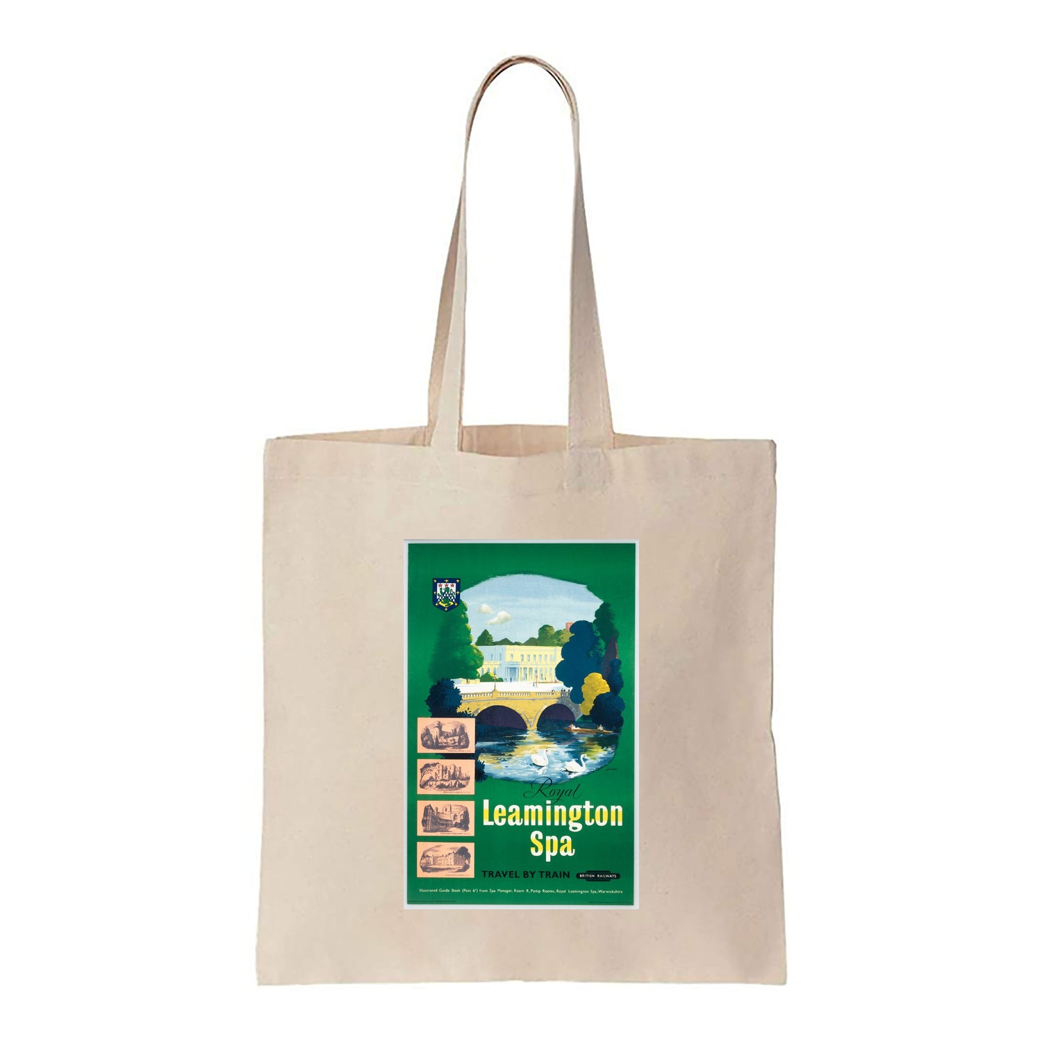 Royal Leamington Spa, Travel By Train - Canvas Tote Bag