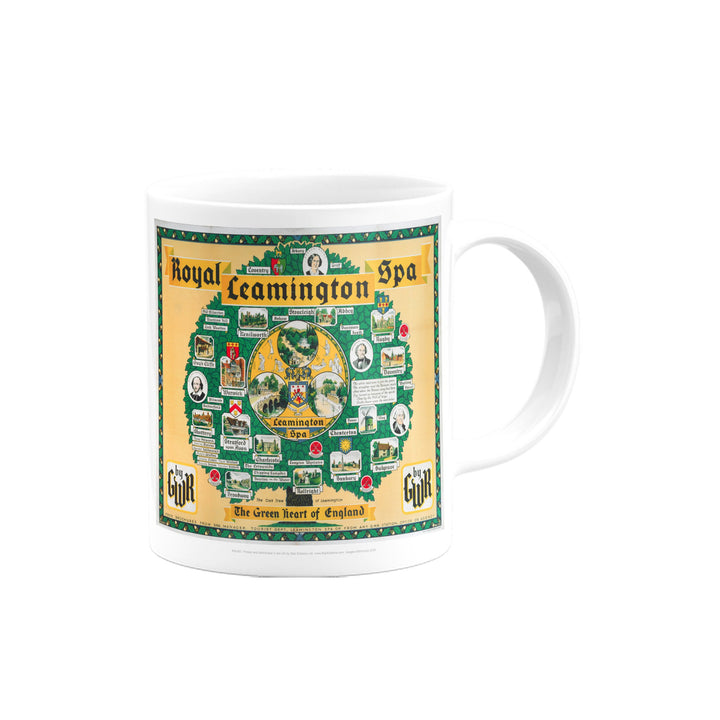 Royal Leamington Spa - Green Heart of England Mug