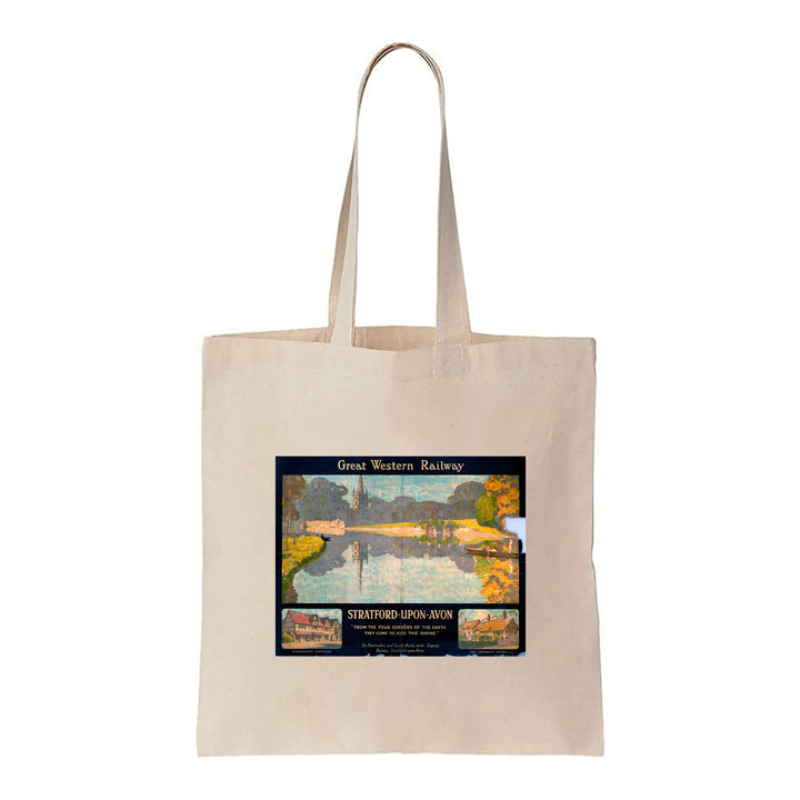 Stratford-upon-Avon, Four Corners of the Earth - Canvas Tote Bag