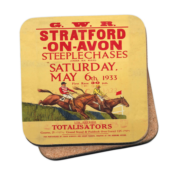 Stratford-upon-avon - Steeplechases Race 1933 Coaster