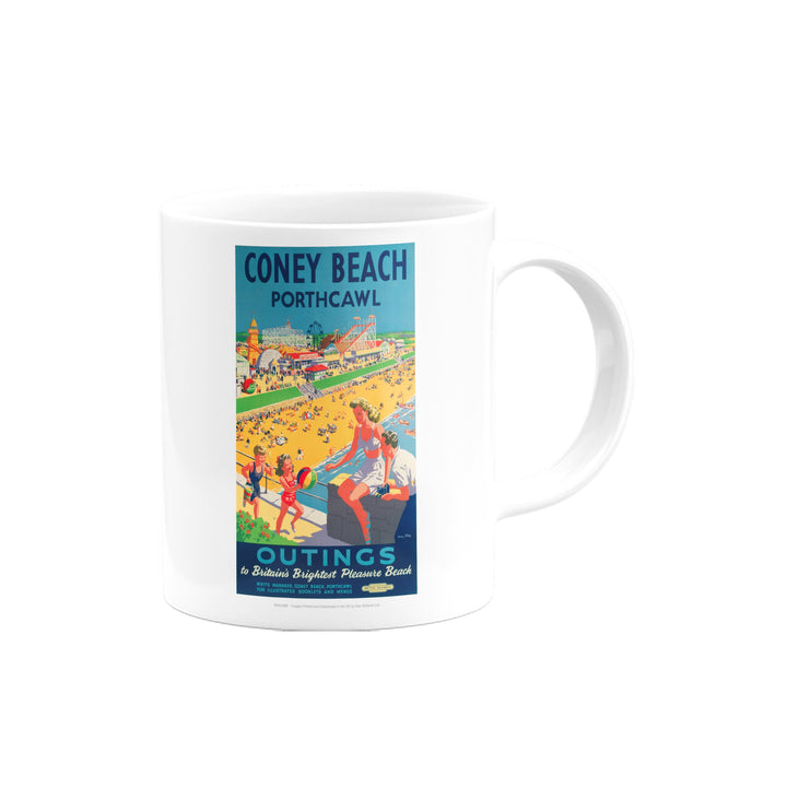 Coney Beach Porthcawl - Outings to Britain's Brightest Pleasure Beach Mug