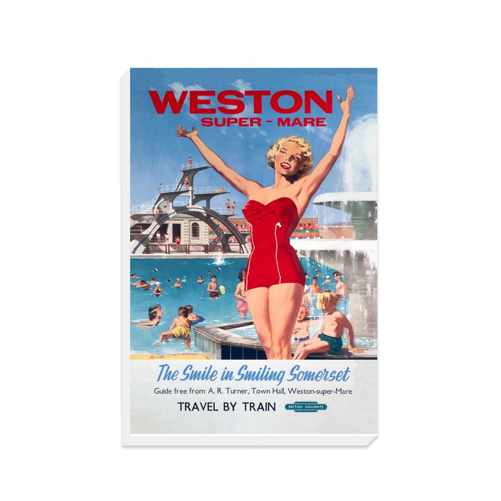 Weston-super-Mare - The smile in smiling Somerset - Canvas