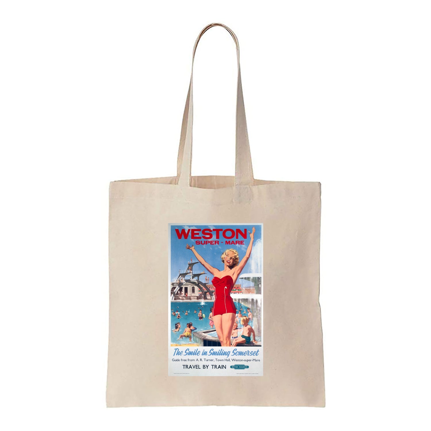 Weston-super-Mare - The smile in smiling Somerset - Canvas Tote Bag