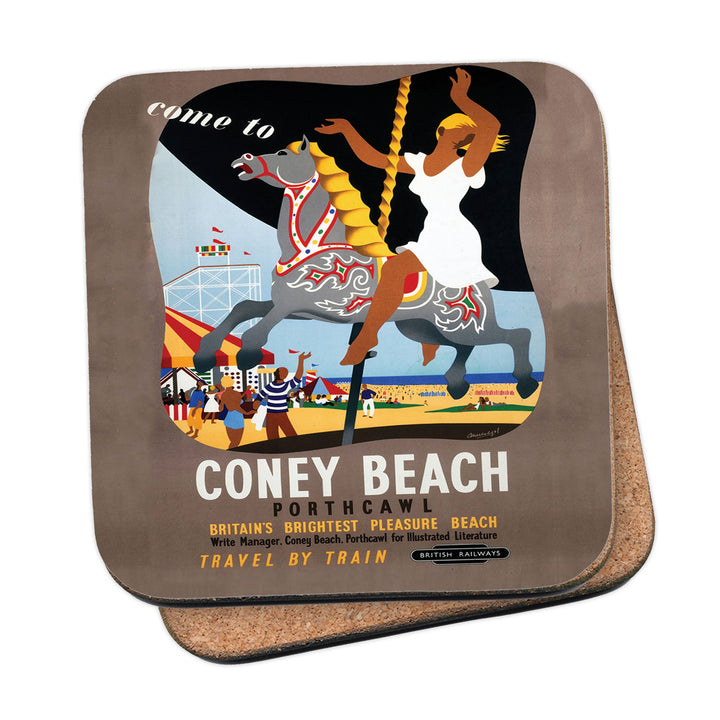 Coney Beach Porthcawl - Britain's Brightest Pleasure Beach - Carousel Coaster