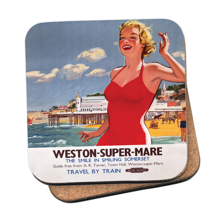 Weston-super-Mare - The smile in smiling Somerset - Girl in Red Coaster