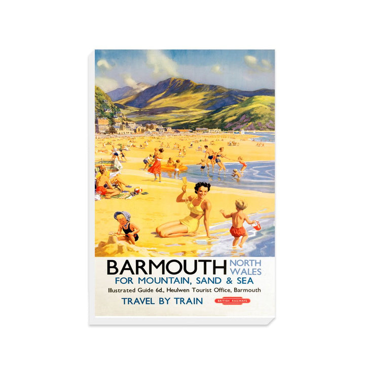 Barmouth North Wales for Mountain, Sand and Sea - Canvas