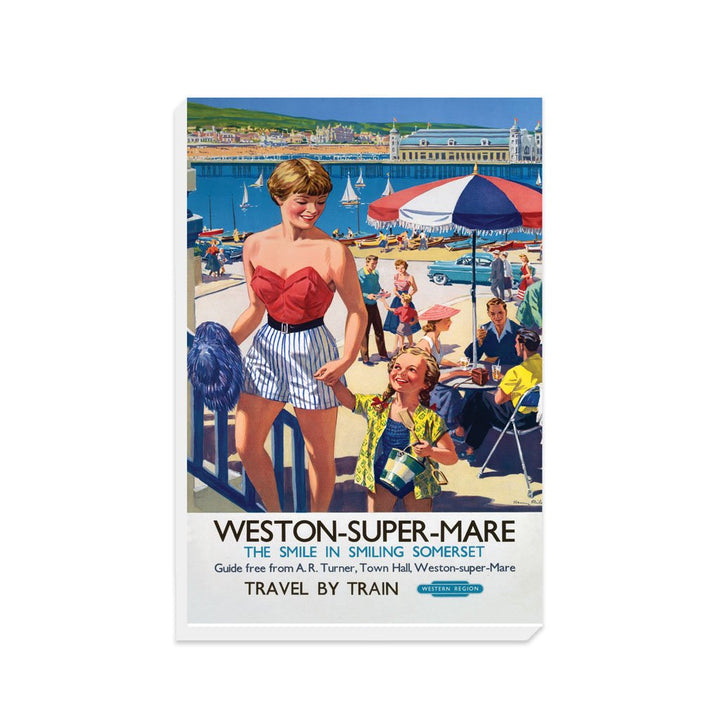 Weston-super-Mare - The smile in smiling Somerset - Canvas
