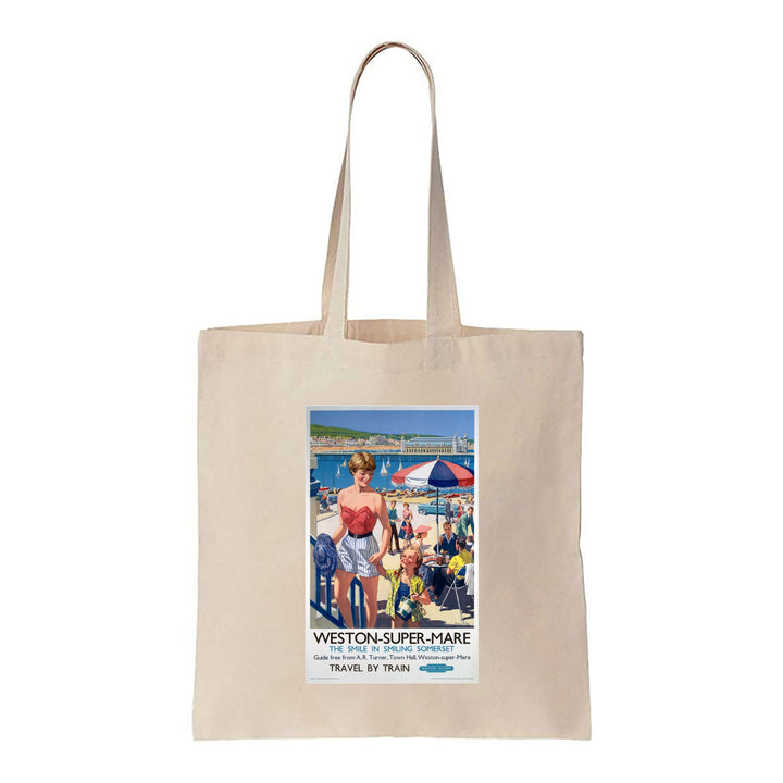 Weston-super-Mare - The smile in smiling Somerset - Canvas Tote Bag