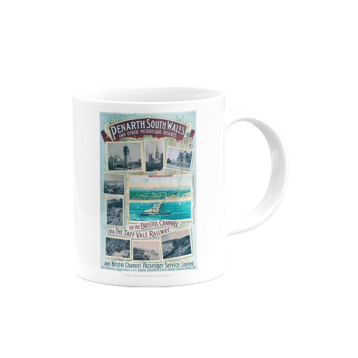 Penarth South Wales and other Picturesque Resorts Mug