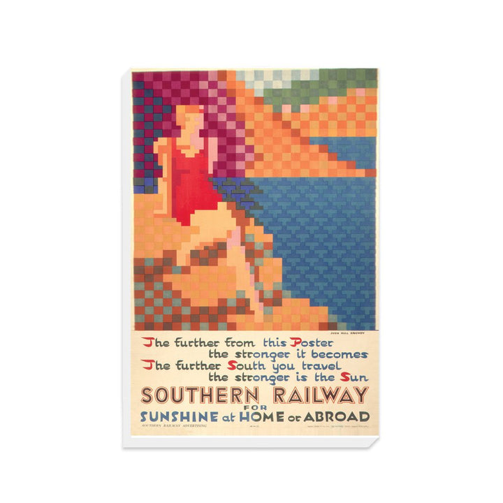 Southern Railway for Sunshine at Home or Abroad - Canvas