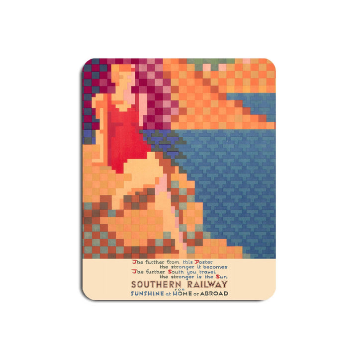 Southern Railway for Sunshine at Home or Abroad - Mouse Mat