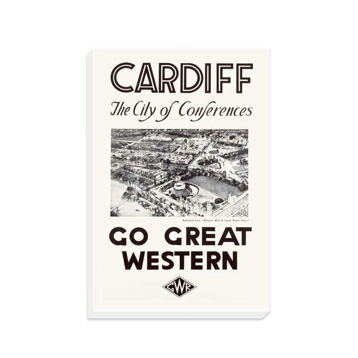 Cardiff The City of Conferences - Go Great Western - Canvas