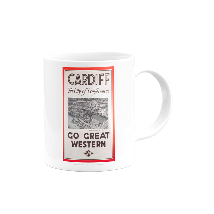 Cardiff The City of Conferences - Go Great Western Mug