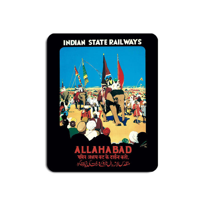 Indian State Railways - Allahabad - Mouse Mat