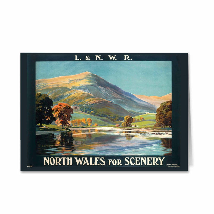 North Wales for Scenery Greeting Card