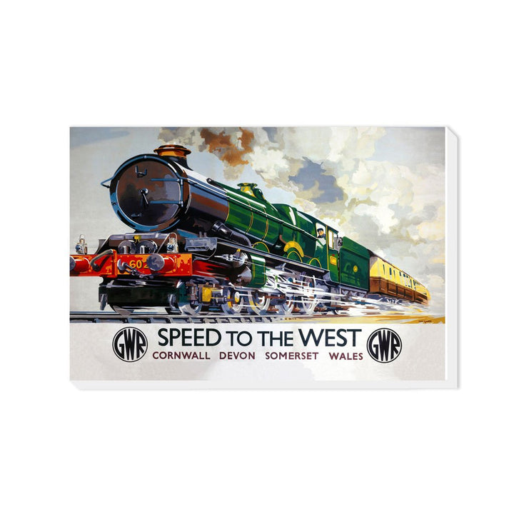 Speed to the West - Cornwall, Devon, Somerset, Wales - Canvas