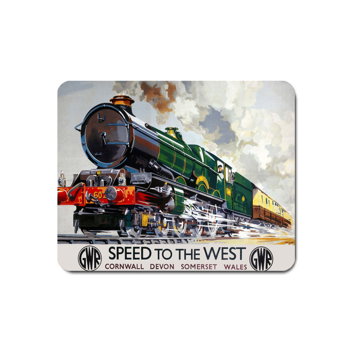 Speed to the West - Cornwall, Devon, Somerset, Wales - Mouse Mat