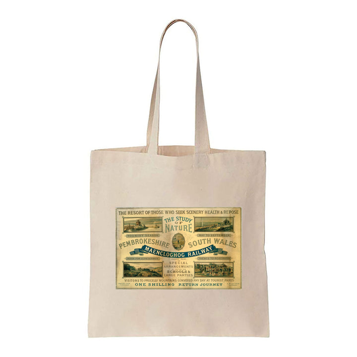 Pembrokeshire South Wales - Maenclochog Railway - Canvas Tote Bag