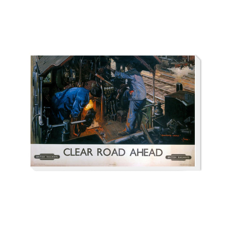 Clear Road Ahead - Monmouth Castle - Canvas