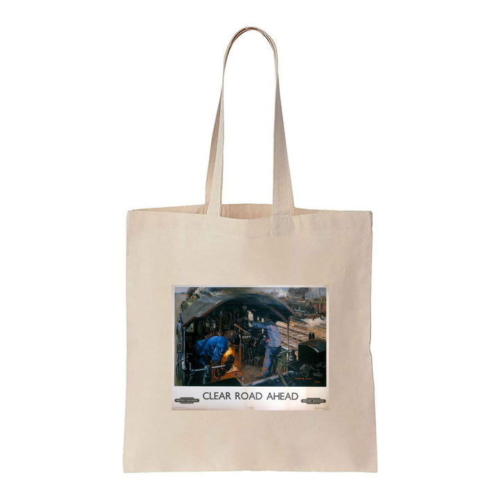 Clear Road Ahead - Monmouth Castle - Canvas Tote Bag