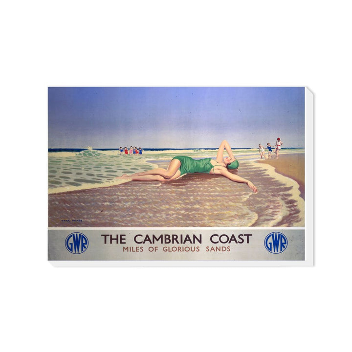 The Cambrian Coast - Miles of Glorious Sands - Canvas