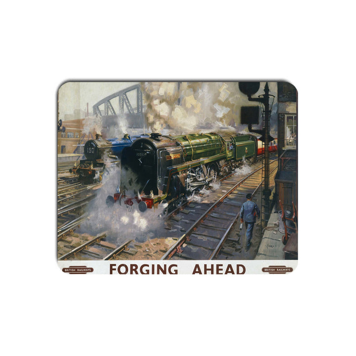 Forging Ahead - Express Locomotive - Mouse Mat