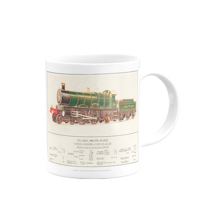 Express Passenger Locomotive, No.190 - Great Western Railway Mug