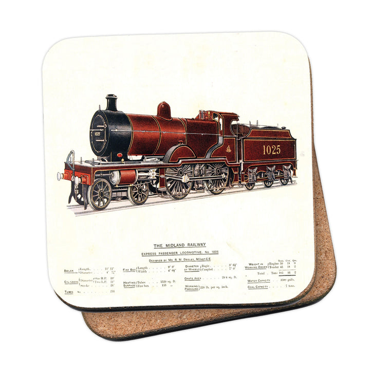 Express Passenger Locomotive, No.1025 - Midland Railway Coaster