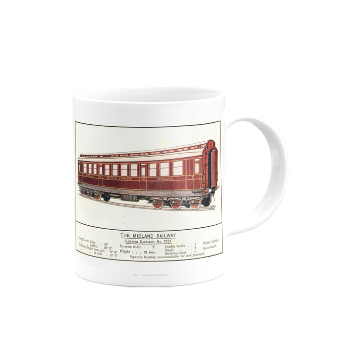 Sleeping Carriage No. 2765 - Midland Railway Mug